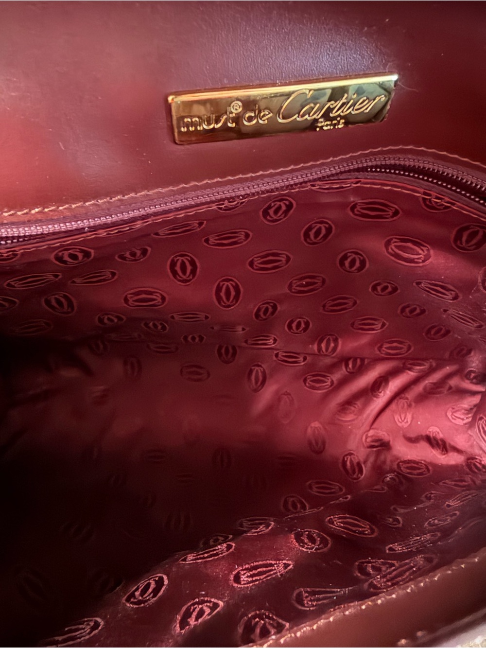 Cartier “Must de Cartier” Clutch - Picture 8 of 11